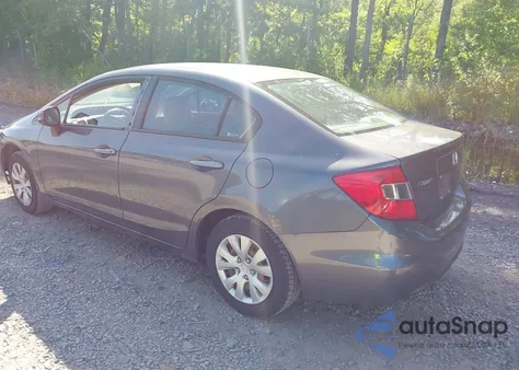 2012 Honda Civic Lx from USA, damaged, VIN 2HGFB2F56CH591228